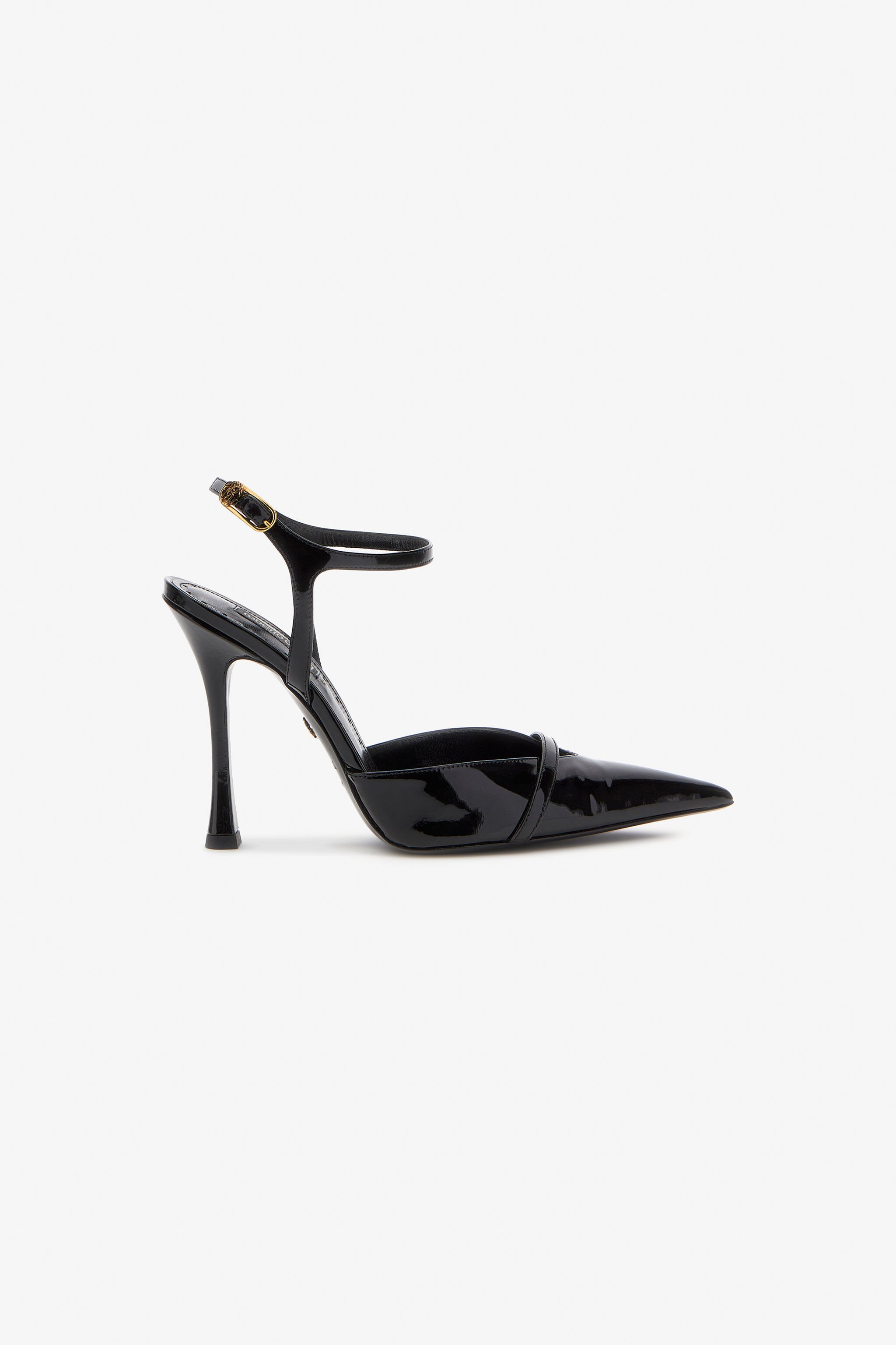 RC Patent leather sandals Black SKS023-PZ133