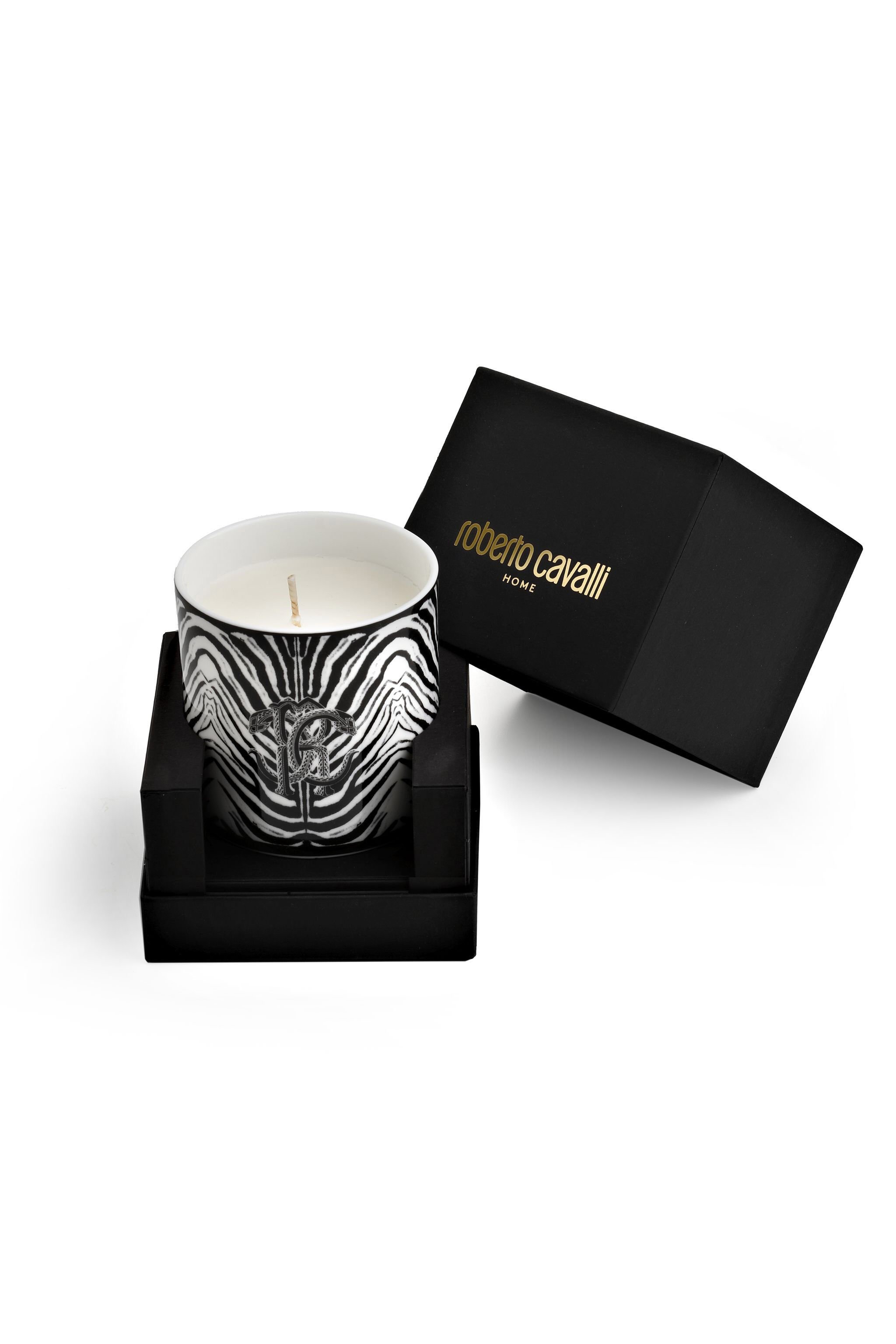 HO VELA AROMÁTICABLACK ZEBRA (270 g) Negro/Blanco PA0002-PA061