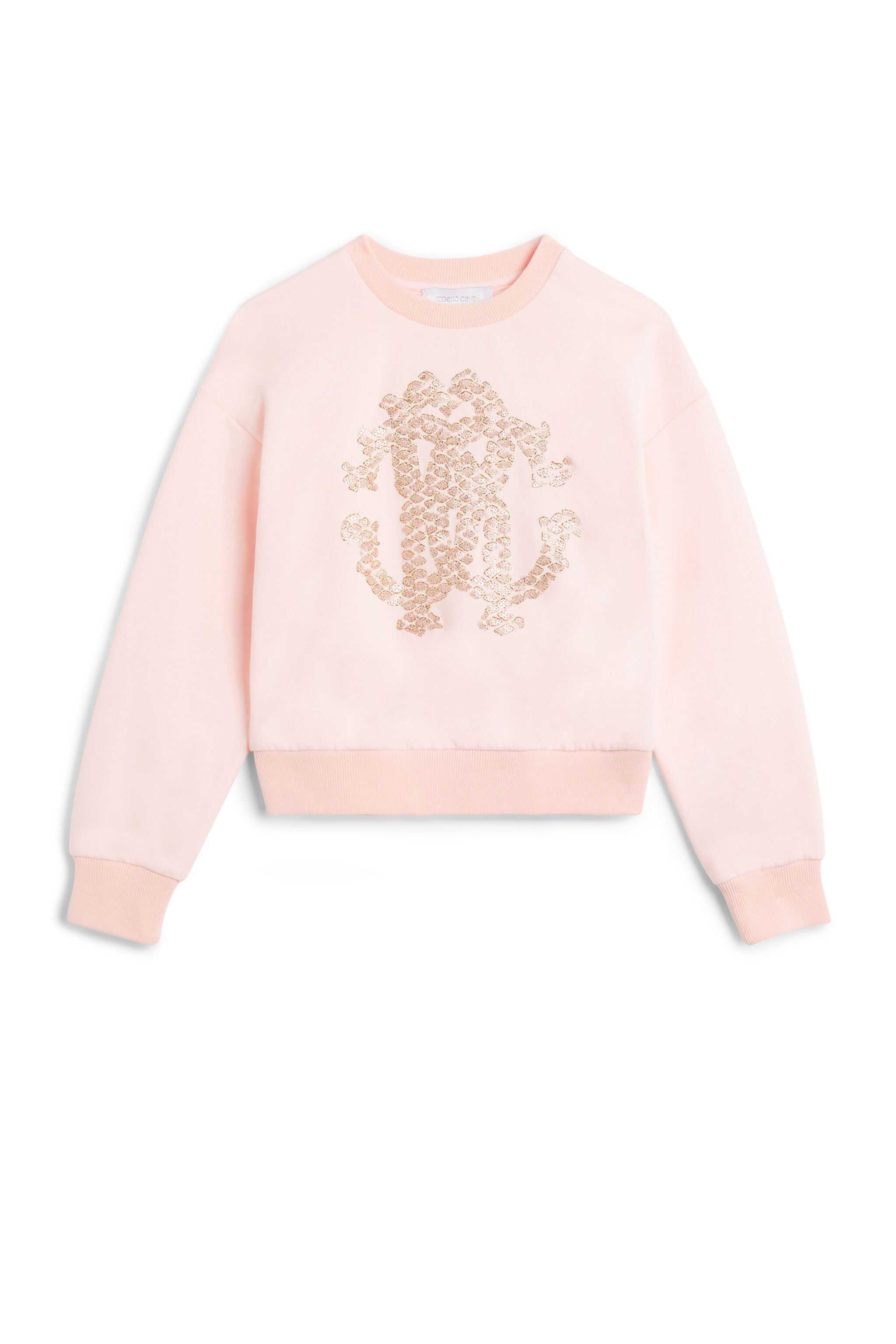 JU Felpa con Monogram RC BABY PINK JJT900-CF027