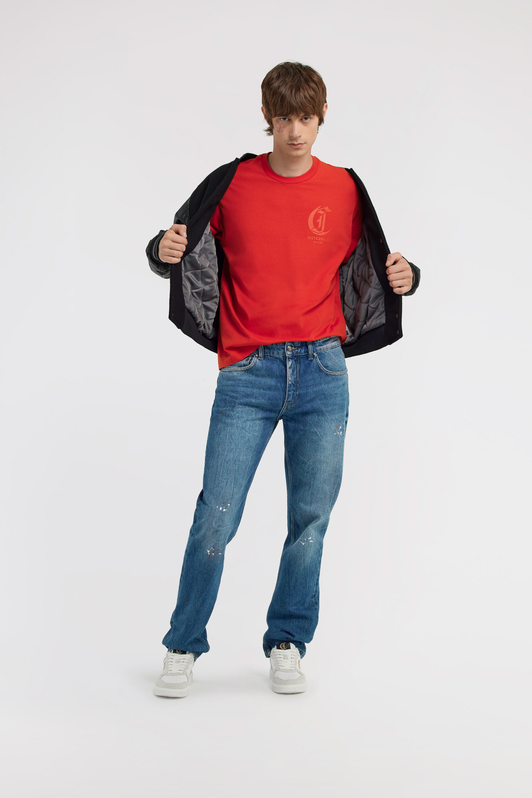 JC Just Cavalli T-shirt Rojo TFT045-TF062