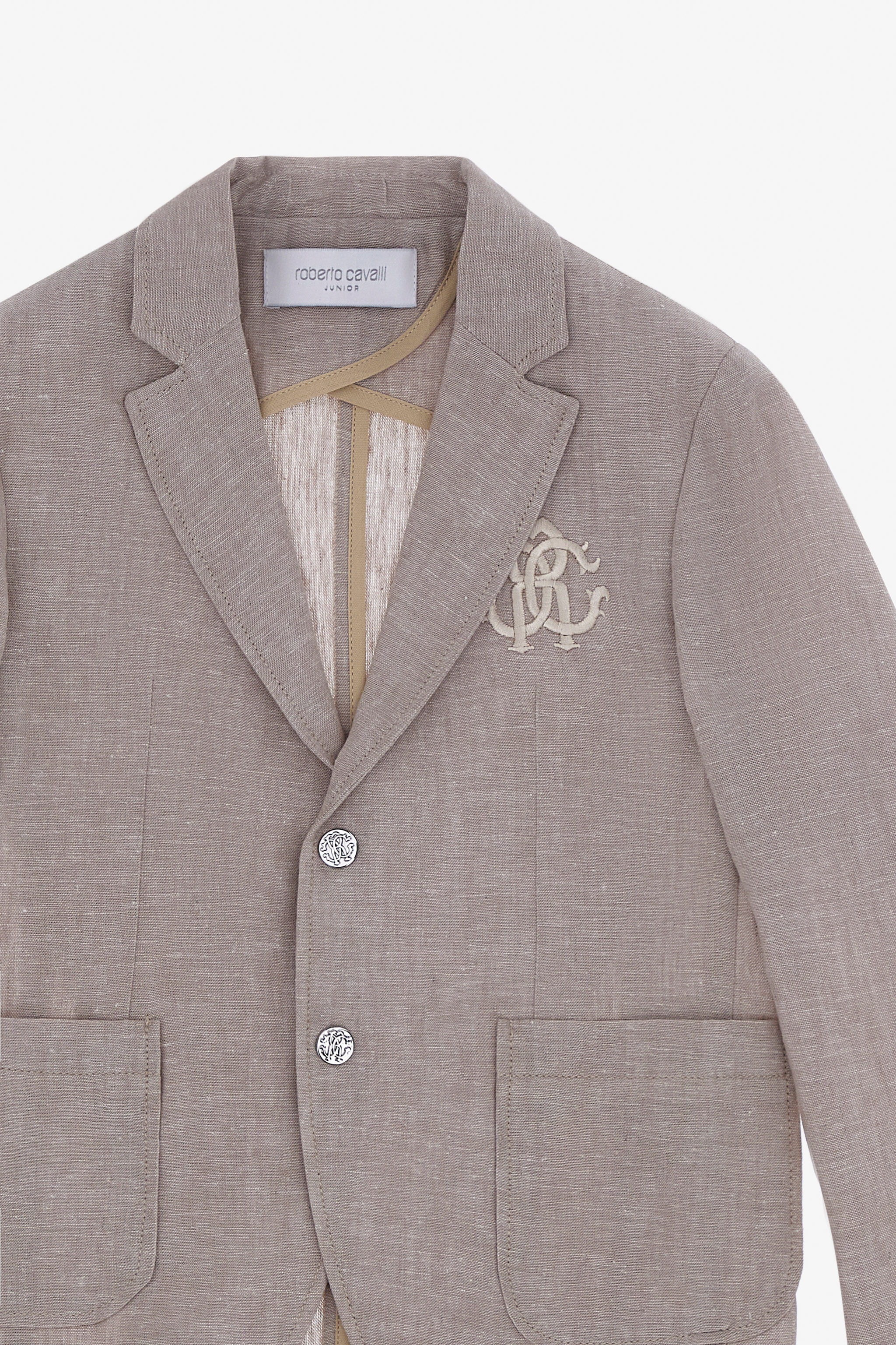 JU Blazer with Monogram RC Light brown SJT40A-LC001