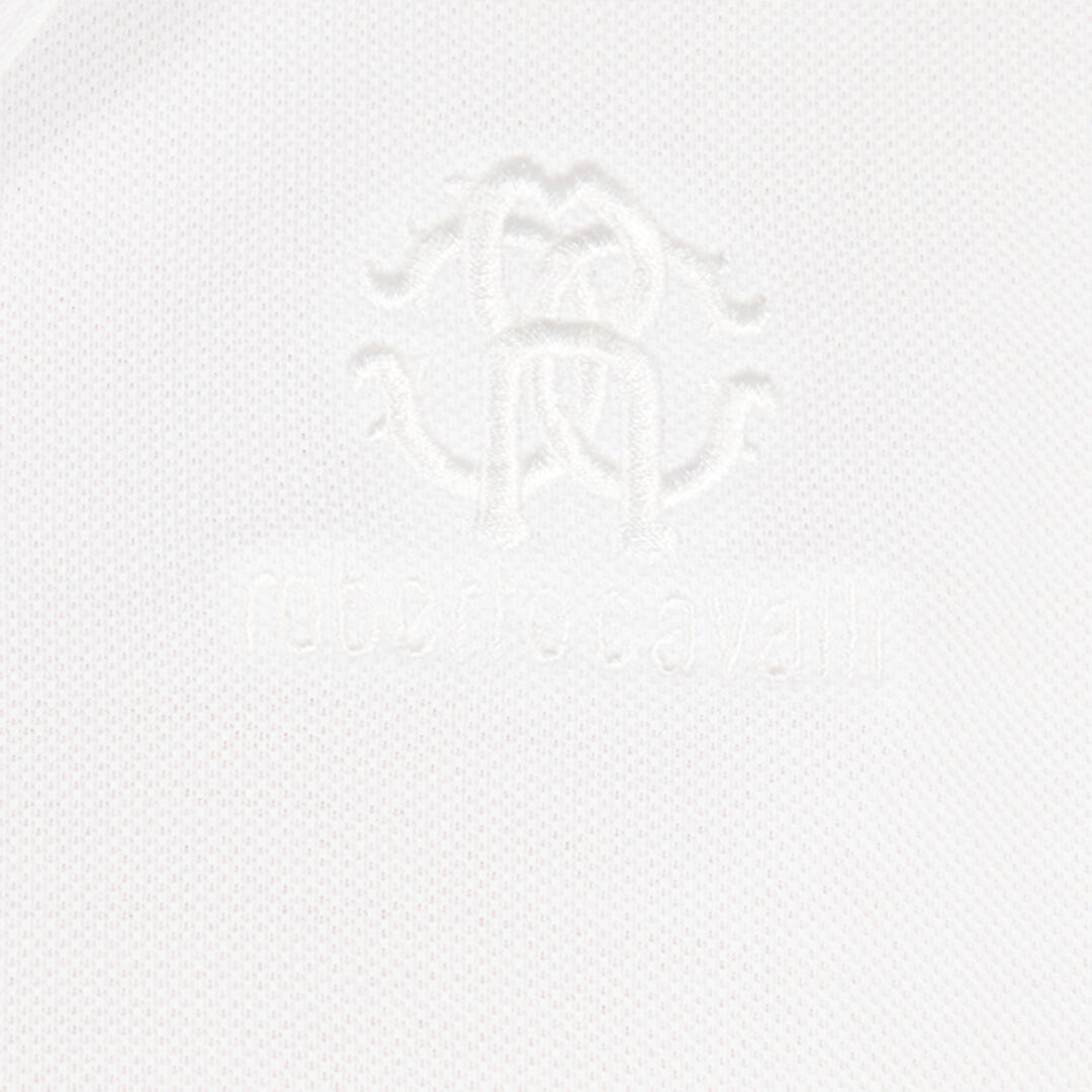 RC Polo With RC Monogram And Logo Embroidery White POT64A-KB001