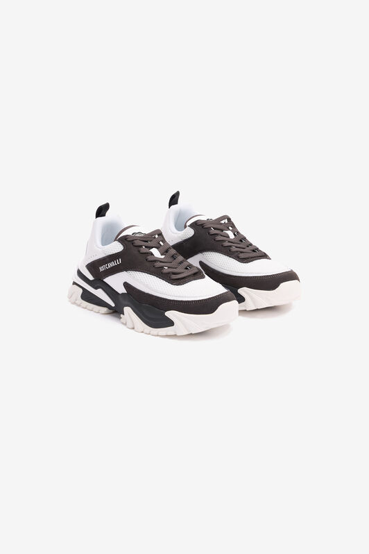 JC Sneakers With Inserts And Logo Black/White TFS029-TF262