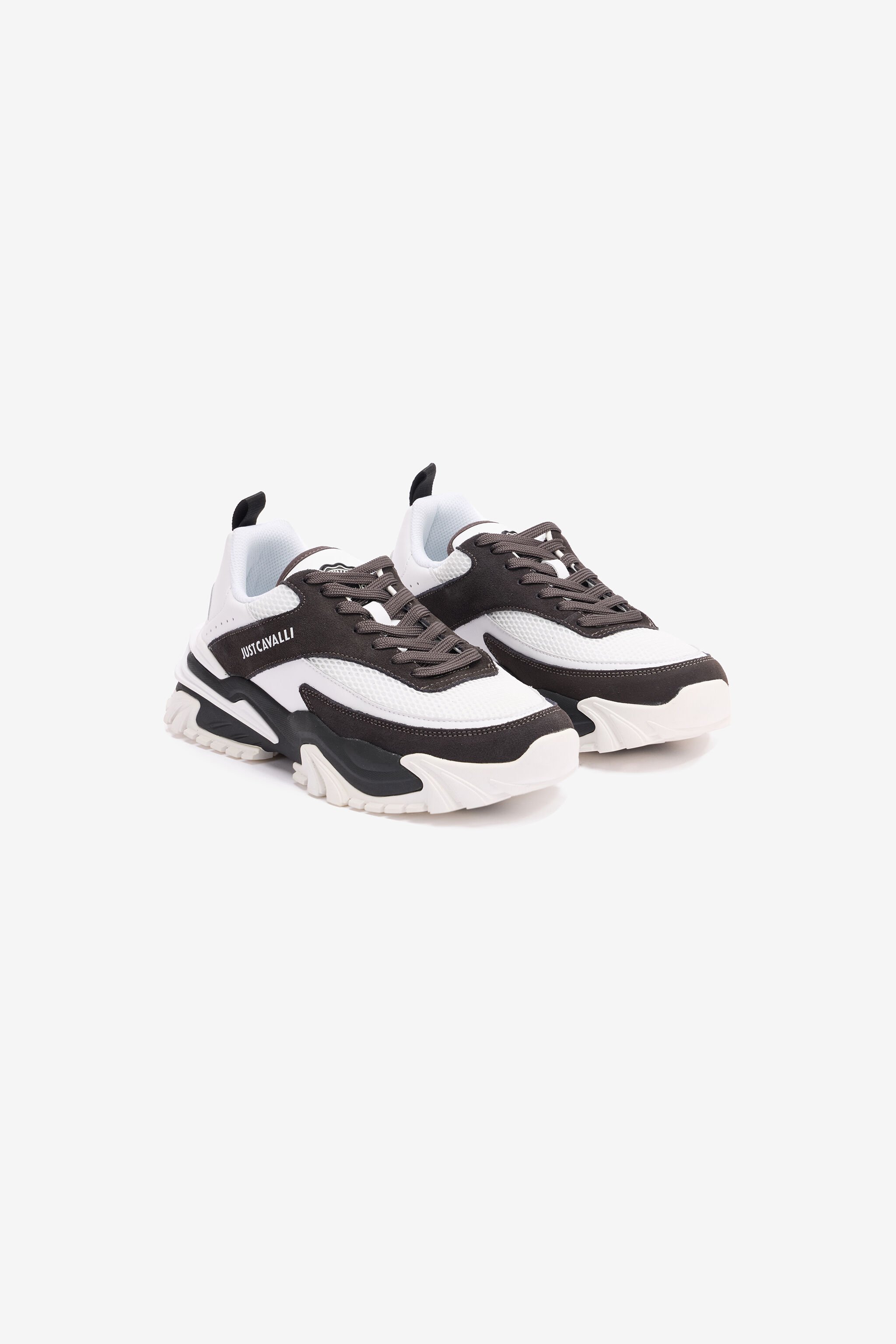 JC Sneakers With Inserts And Logo Black/White TFS029-TF262