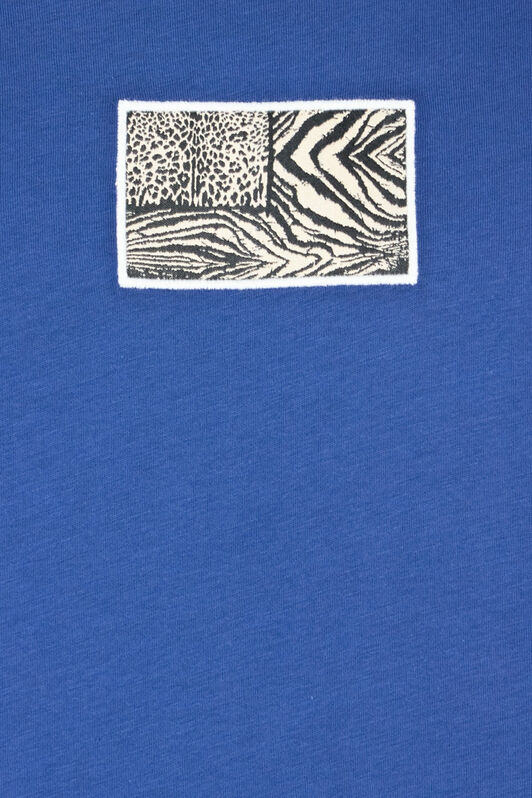 RC T-shirt con stampa animalier NAVY OOT60K-JD060
