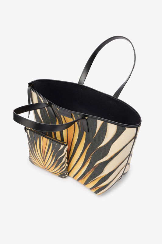 RC Ray Of Gold Print Shopping Bag ST.ROG/NERO UKB001-AC567