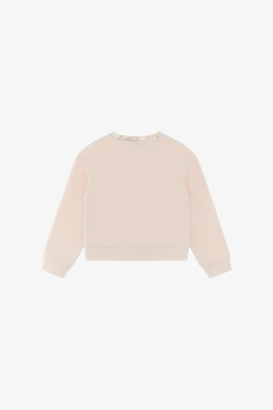 JU Sweatshirt With RC Monogram And Logo Light brown TJT68J-CF050