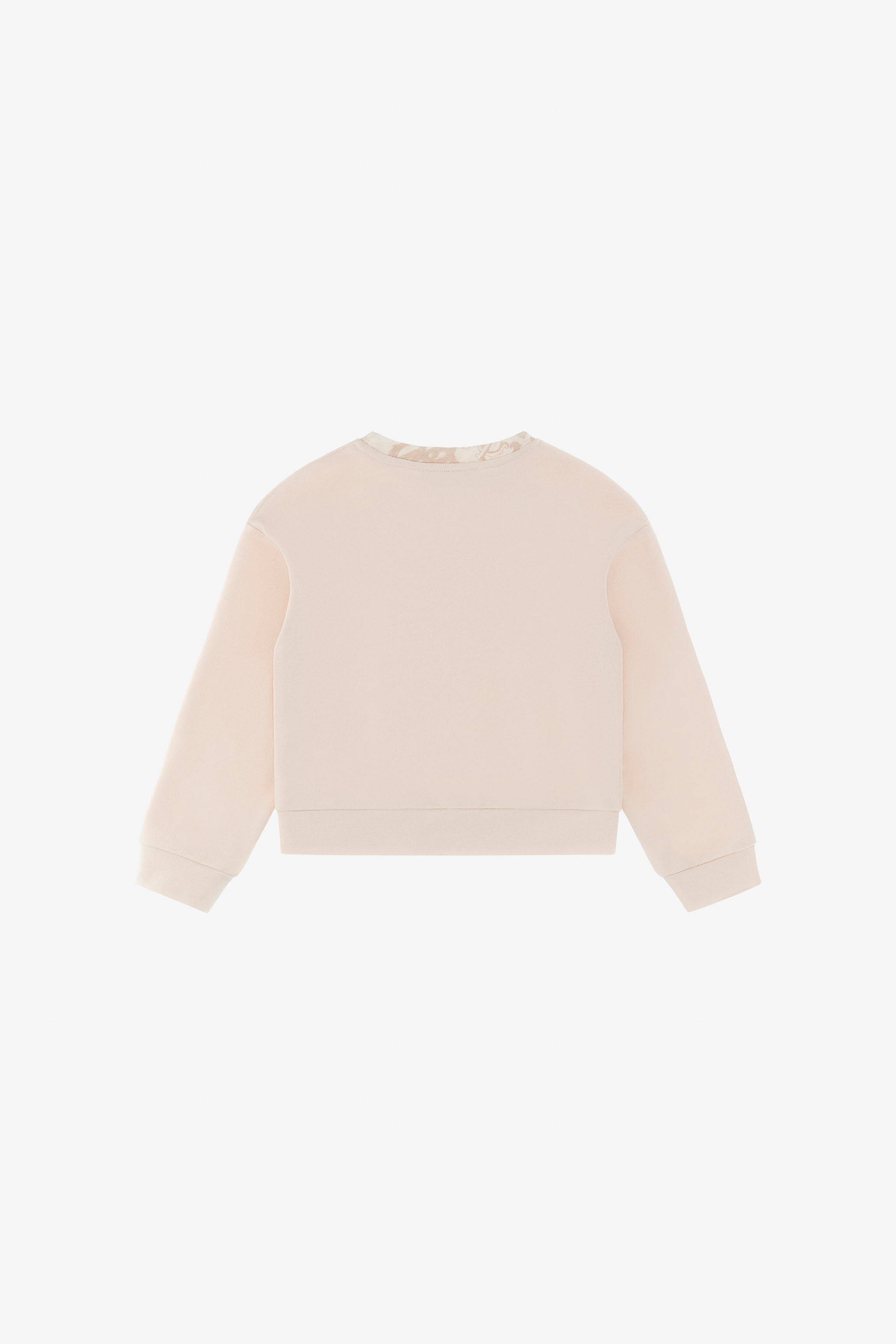 JU Sweatshirt With RC Monogram And Logo Light brown TJT68J-CF050