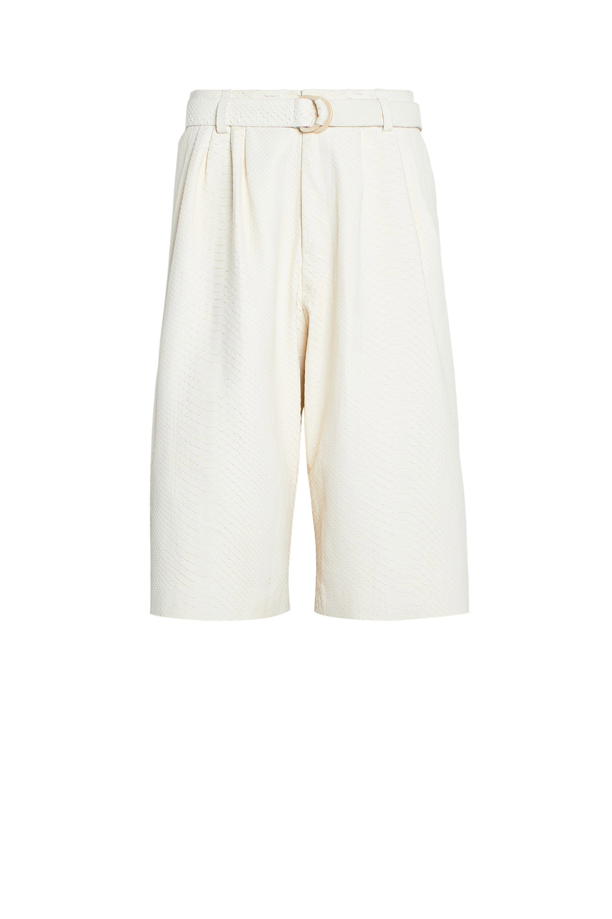 RC Python skin Bermuda shorts WHITE IMP210-UC035