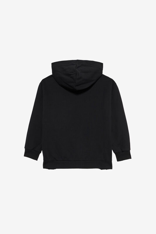 JU Black Sweatshirt with RC Monogram and Logo BLACK VJT69A-CF050