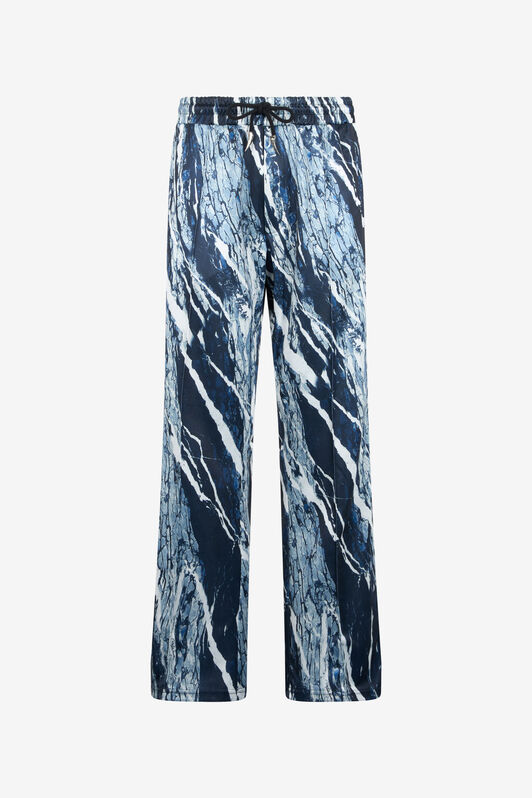 RC Sporthose mit Print Marble Dunkelblau URT25A-2QN22