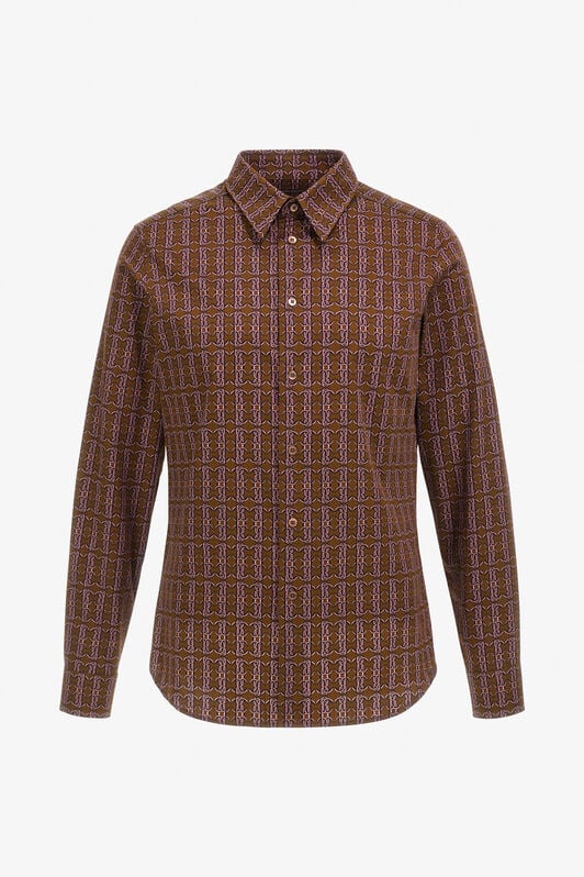 RC Camicia con stampa RC Camicia con stampa Marrone SRT701-CDL06