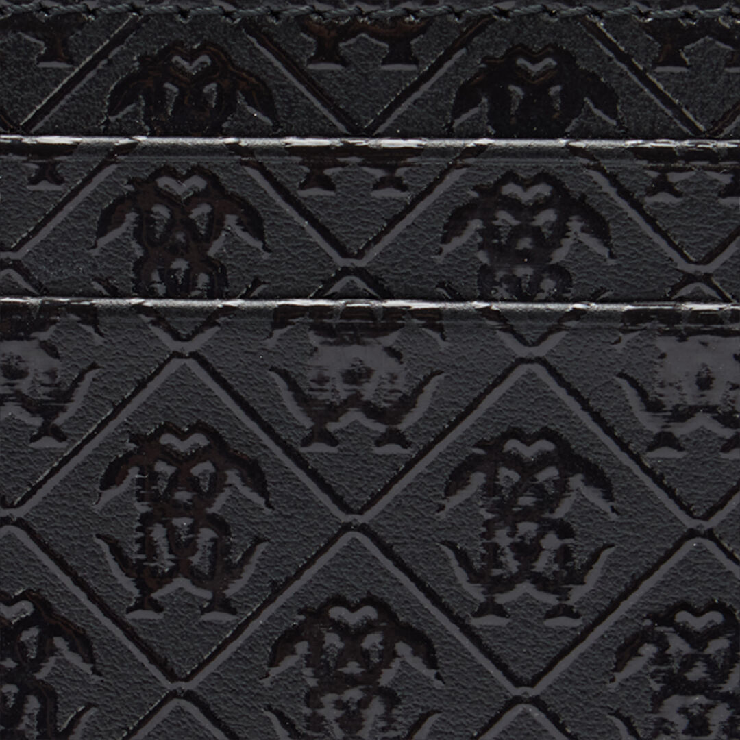 RC Cardholder with All-Over Mirror Snake Monogram Noir VRA009-PZS76