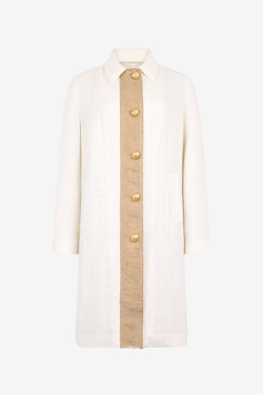 RC Wall Print Coat White UWT500-FY036