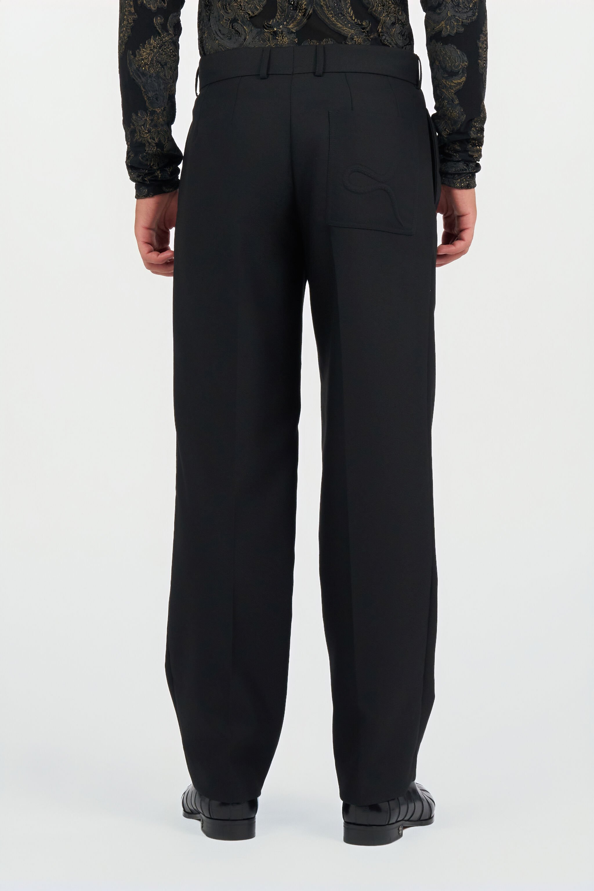 RC Elegant Trousers RC Elegant Trousers BLACK WRT203-GA058
