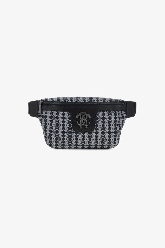 RC Fanny pack with Monogram Mirror Snake Black/Grey SRB003-FT169