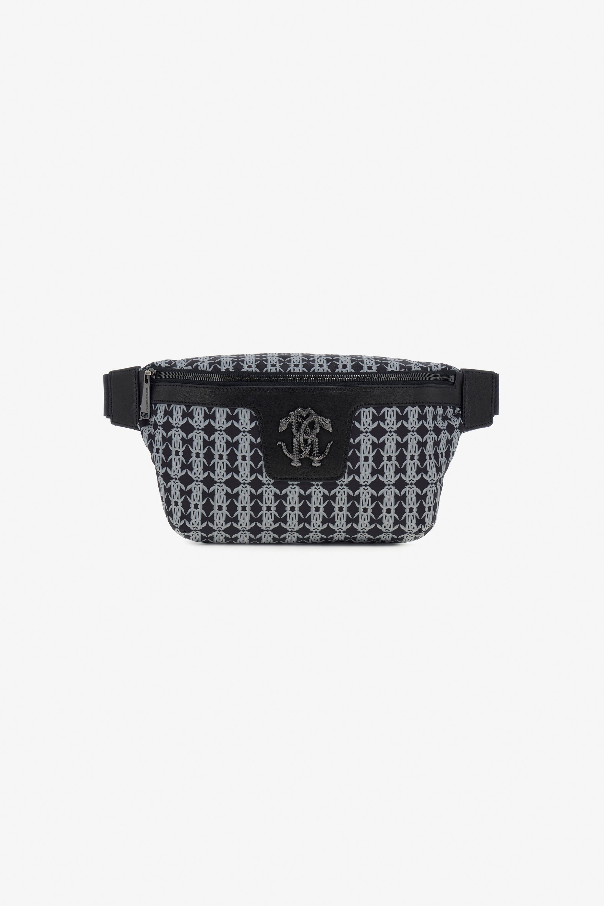RC Fanny pack with Monogram Mirror Snake Black/Grey SRB003-FT169