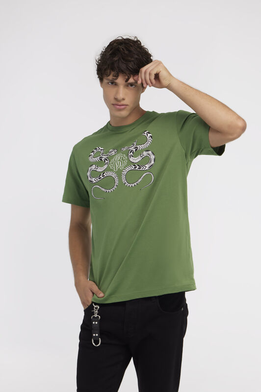 RC T-shirt with Snake print RC T-shirt with Snake print Green NOT60O-JD060