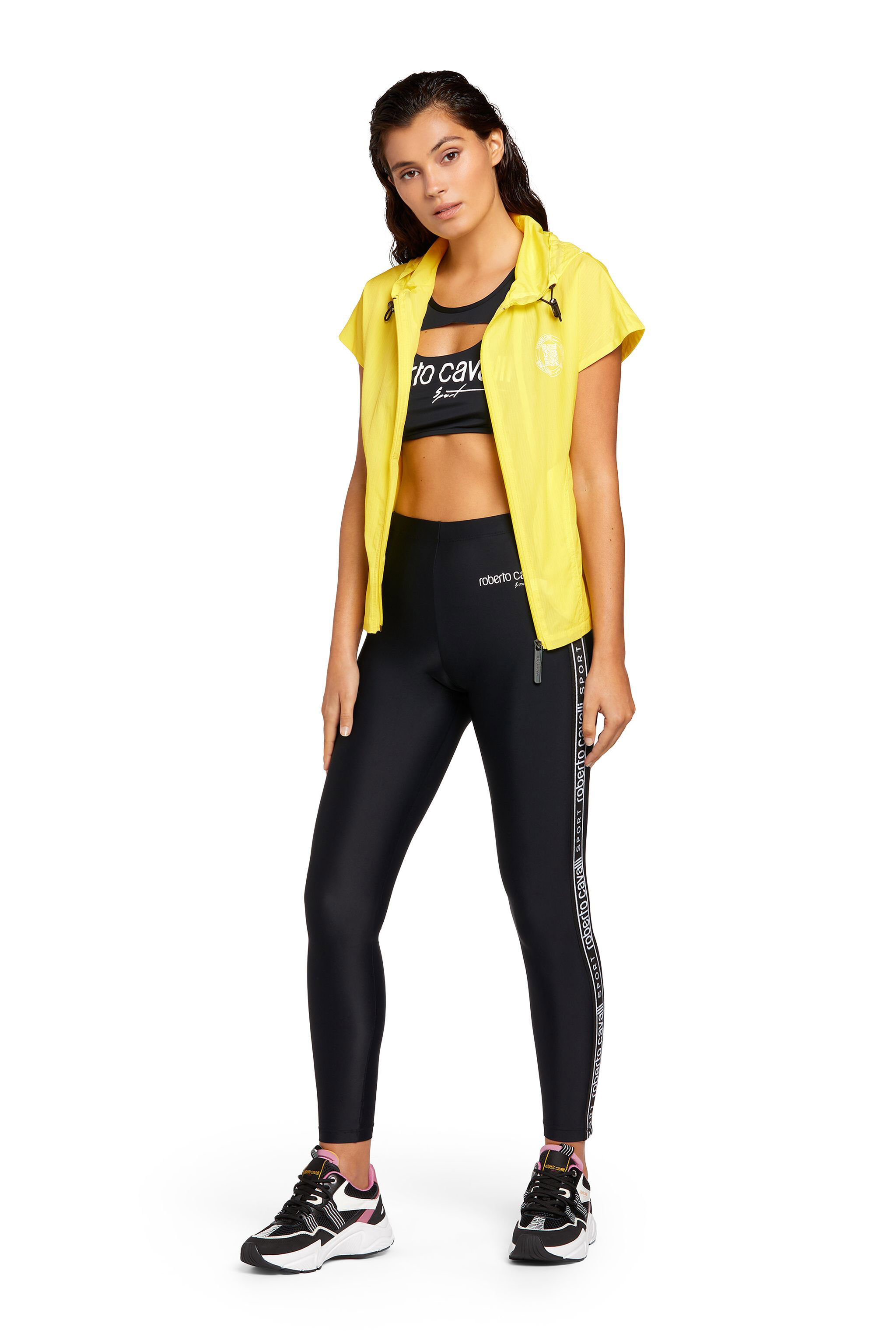 UG Giacca a vento sportiva con logo BLAZING YELLOW MYY07J-1K004