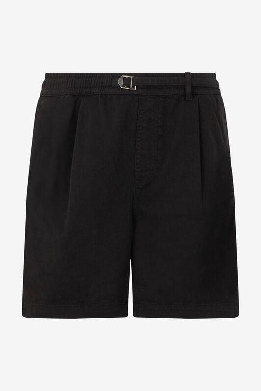 RC Black Cotton Bermuda Shorts BLACK SOT20C-FA017