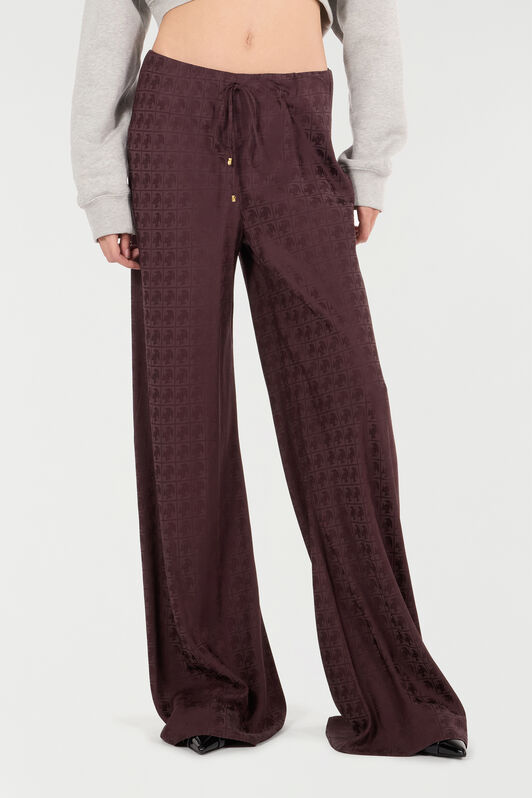 RC Loose Pants with Mirror Snake Monogram RC Loose Pants with Mirror Snake Monogram Purple VKT210-RK010