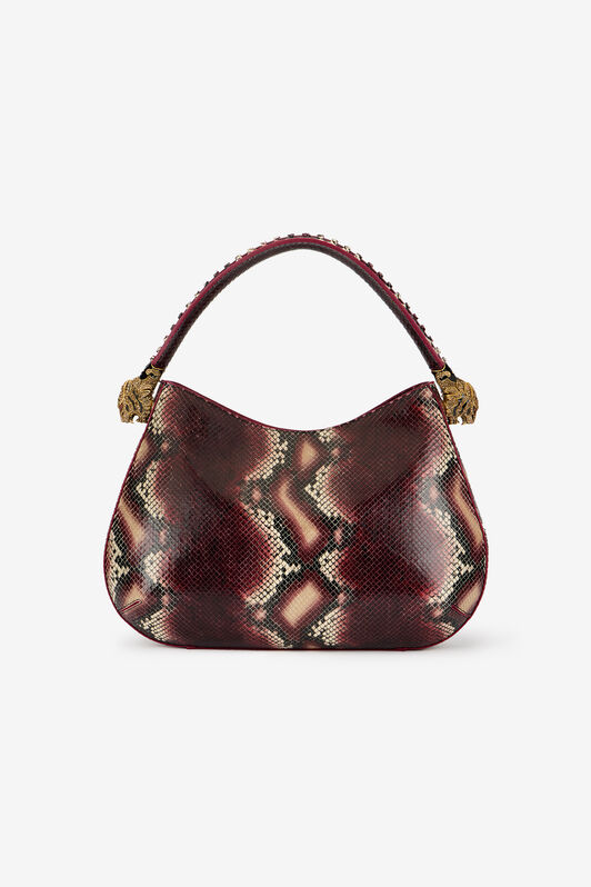 RC Roar Bag Schultertasche mit Python-Print BORDEAUX/ROSSO TKB022-PZ02S