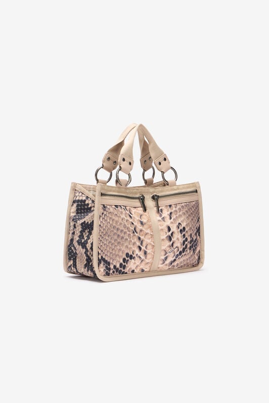 RC Borsa Milano Con Stampa Marrone chiaro ULL008-IL020