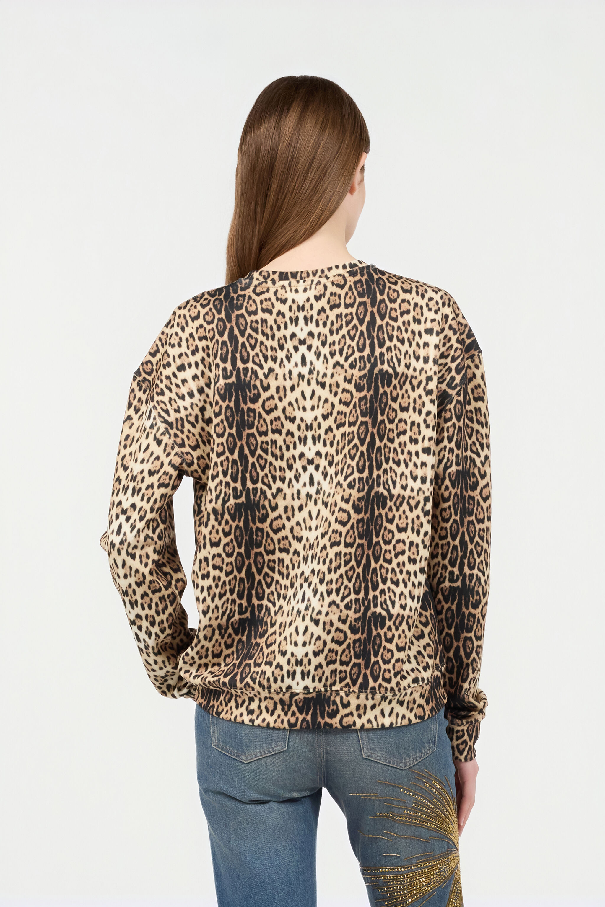 RC Jaguar Print Sweatshirt JAGUAR POT66B-2OG34