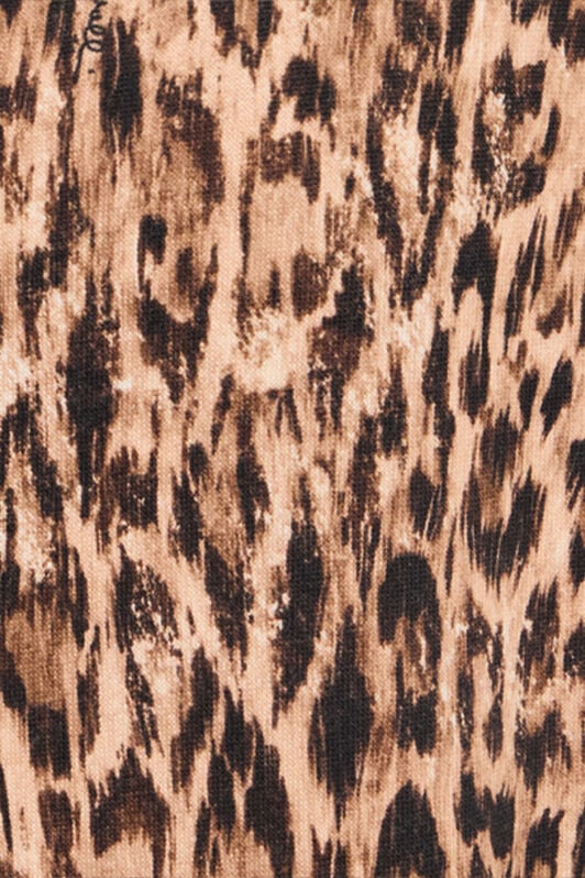 JC Leopardenmuster-Sweatshirt BEIGE VFS018-VF342