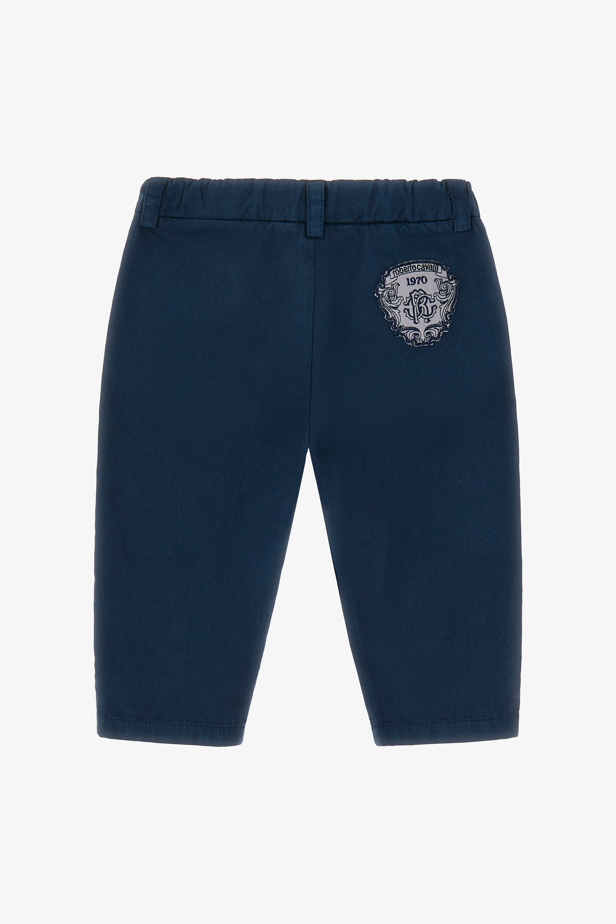JU Pantaloni con Logo RC Blu TJT236-FA001