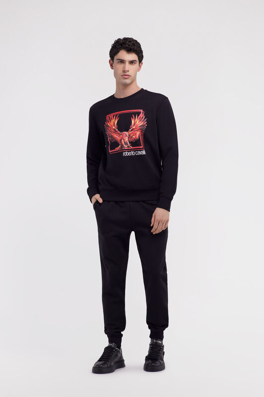 RC Printed sweatshirt Noir NOT66A-CF052