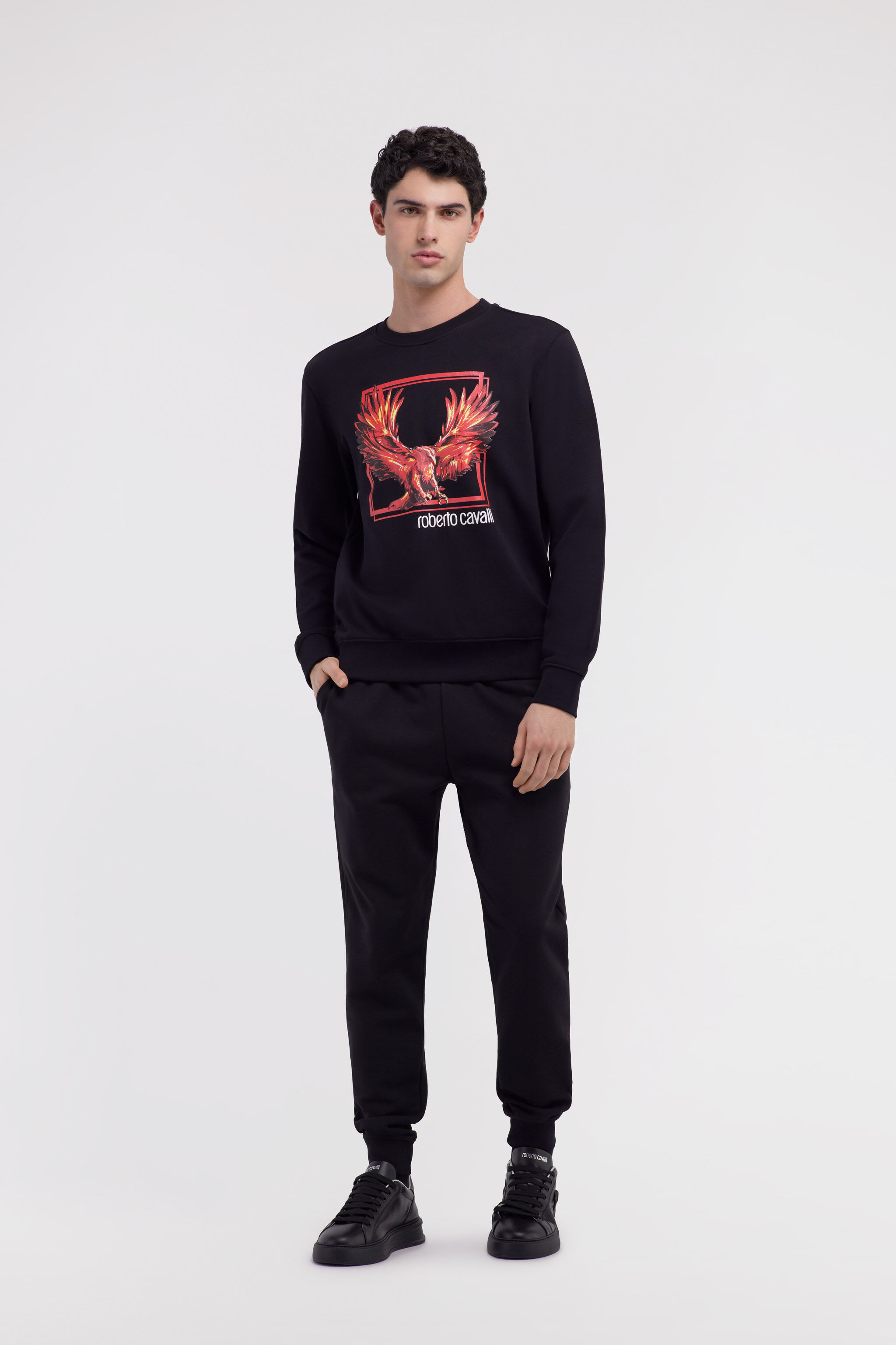 RC Printed sweatshirt Noir NOT66A-CF052