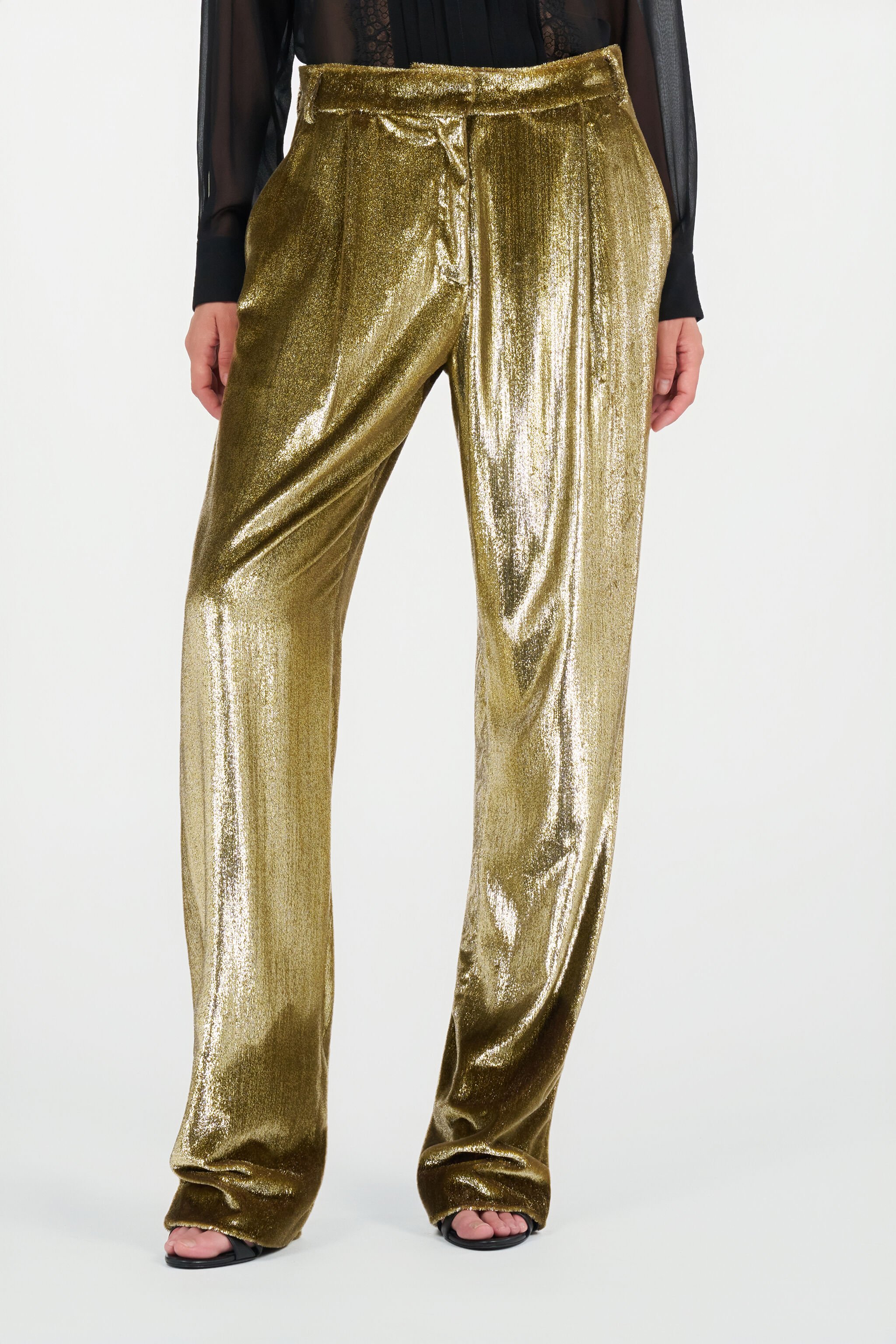 RC Gold Velvet Long Pants LIGHT GOLD WKT205-FT062