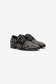 ${brand} Lace-Up Loafers With Studs ${colorDescription} ${masterID}