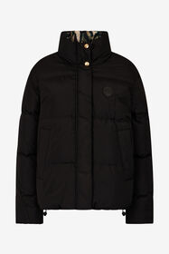 ${brand} High-Neck Puffer Jacket With JC Monogram ${colorDescription} ${masterID}