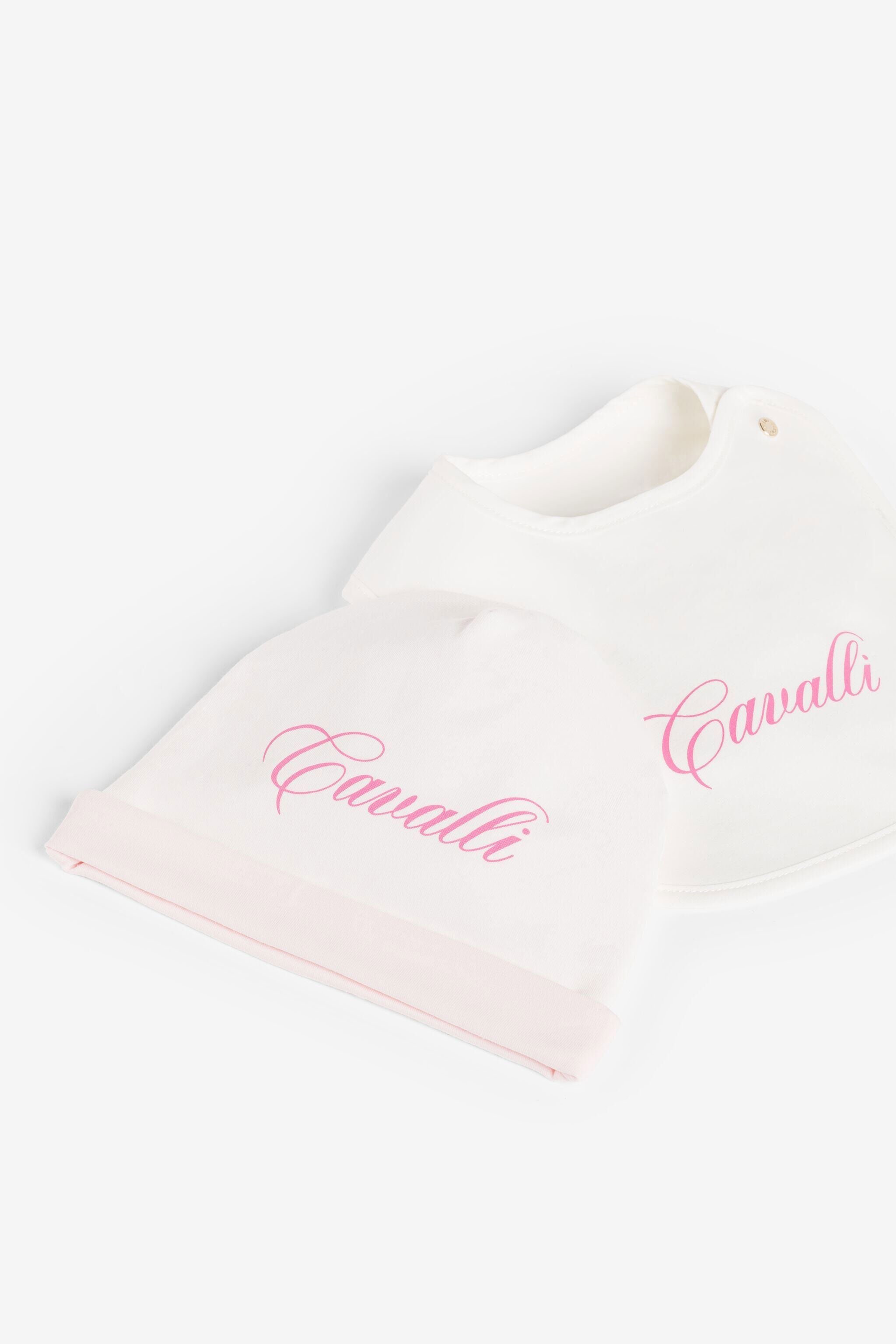 JU Animal And Logo-Print Babygrow Set White PJT841-JV025