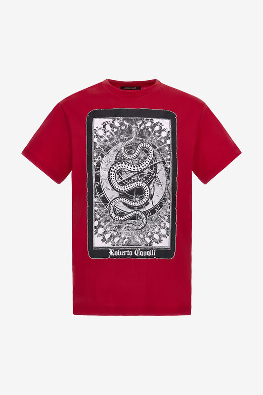 RC T-shirt with Snake print RC T-shirt with Snake print Red NOT60F-JD060