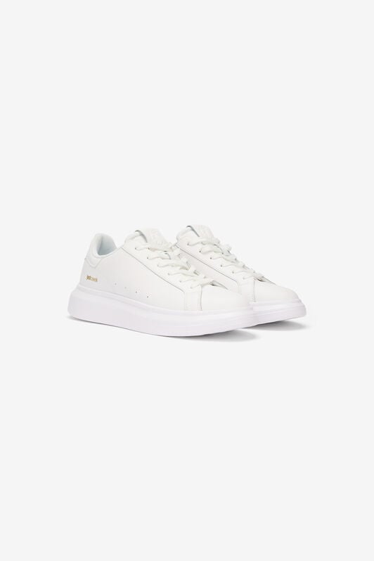 JC Sneakers In Pelle Bianca WHITE VFS053-VF511