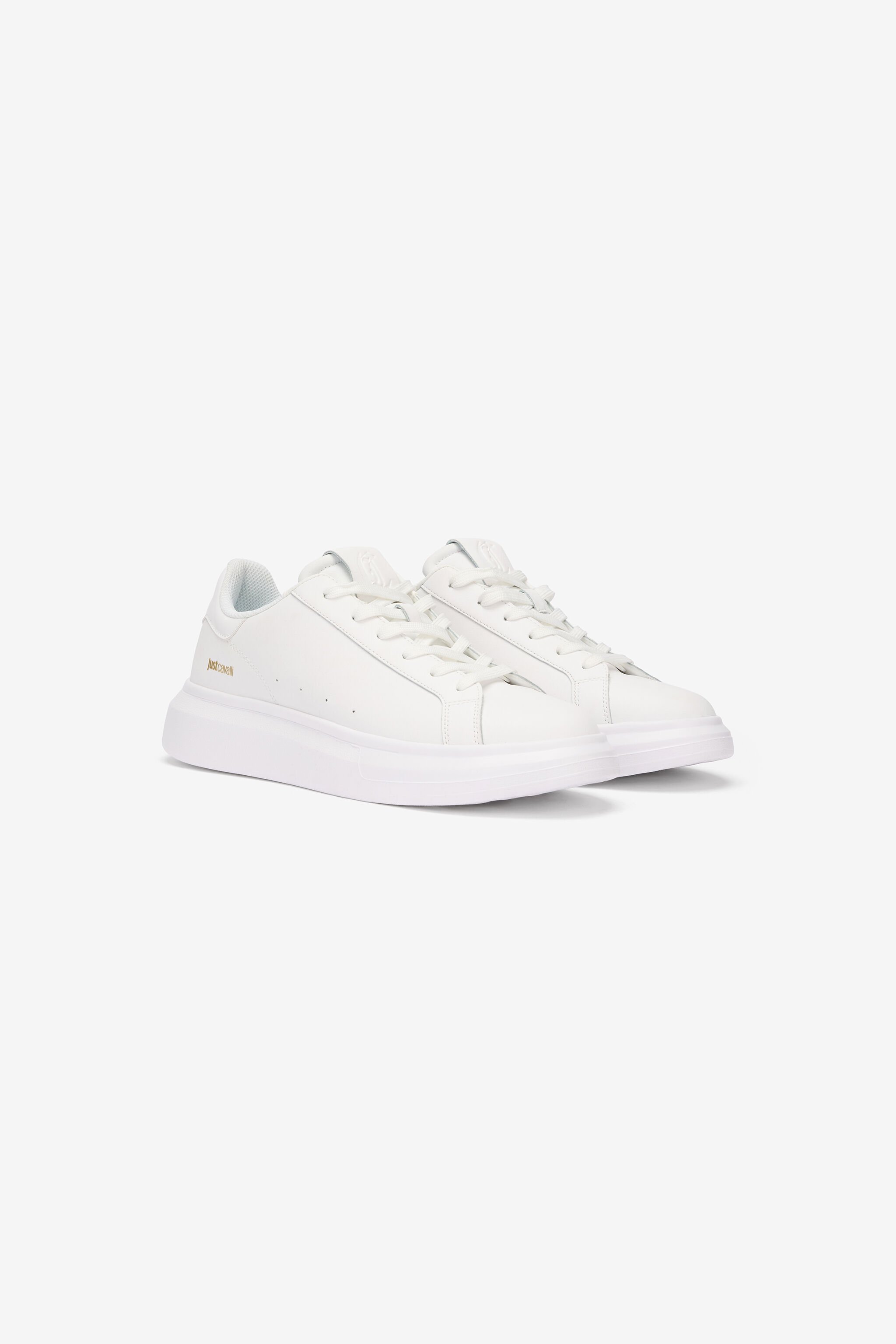 JC Sneakers In Pelle Bianca WHITE VFS053-VF511