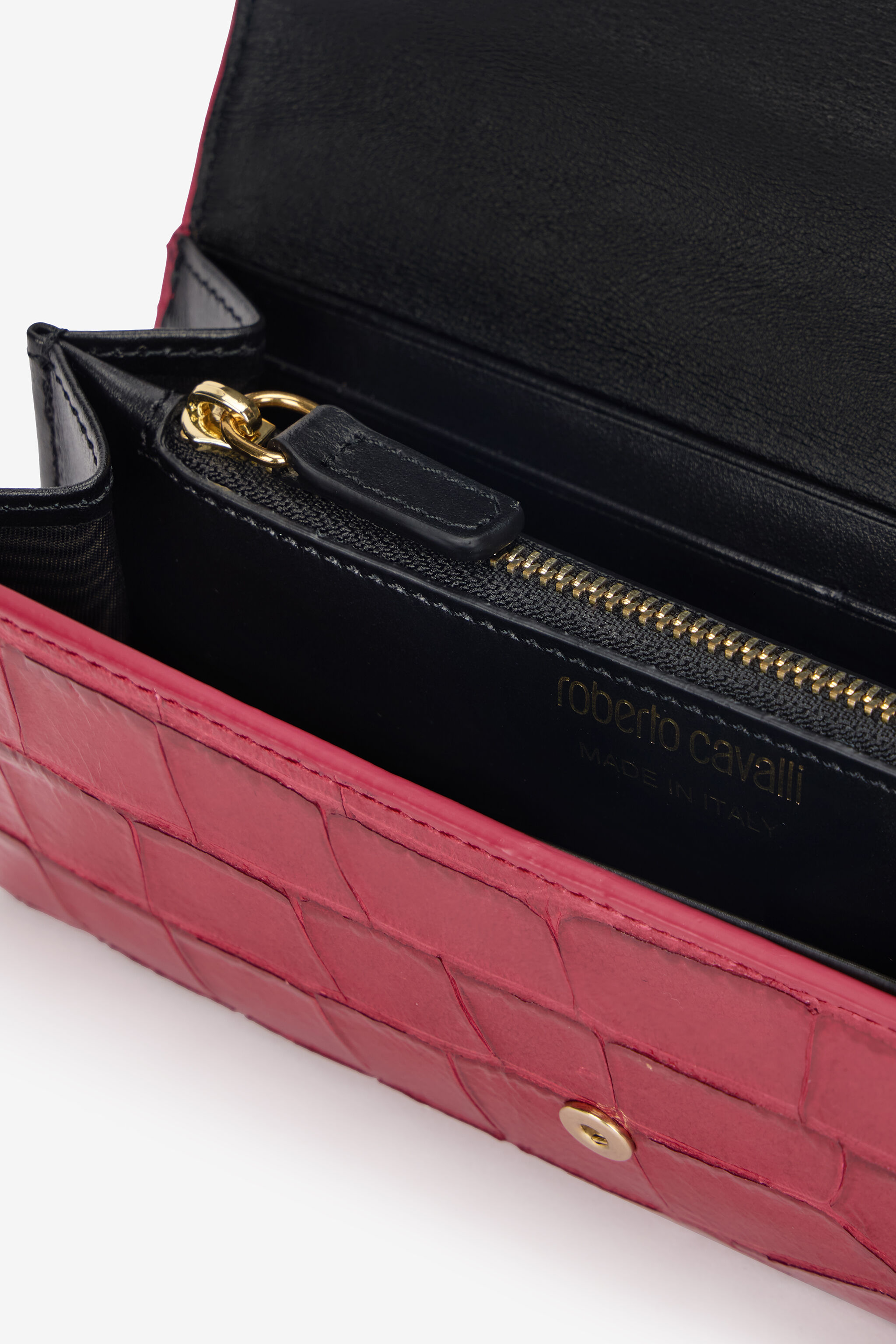 RC Flap Wallet in Crocodile-Effect ROSA ANTICO 112309 SKA002-PZ975