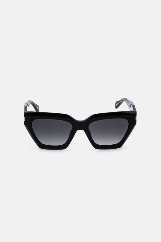 JC Cat-eye feminine sunglasses SHINY BLACK VALD20-ID261