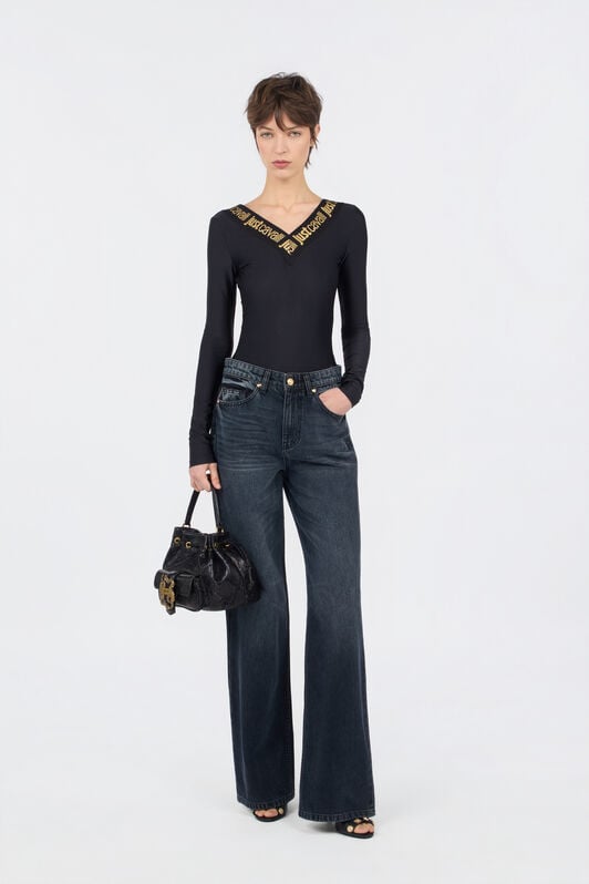 JC Blue Denim Jeans BLU BLACK WFJ047-WF531