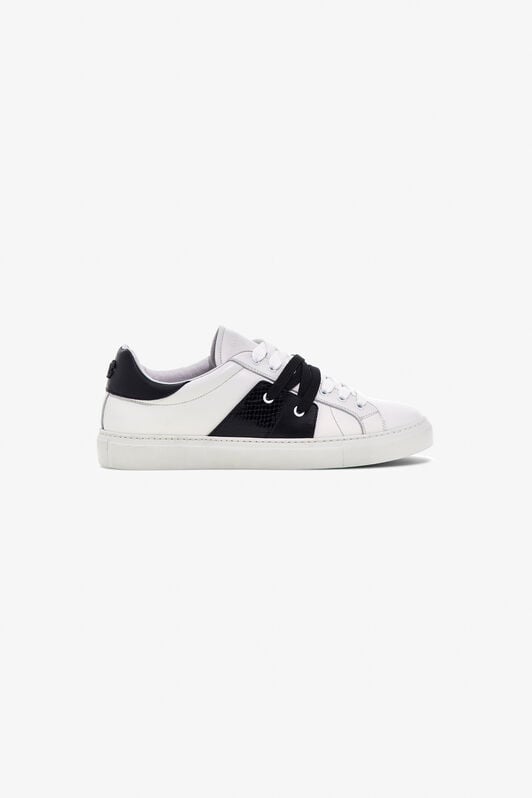 RC Sneakers Banda Centrale Nero SRS036-PZB01