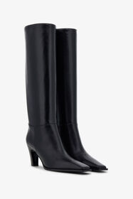 ${brand} Kniehohe Stiefel aus Leder ${colorDescription} ${masterID}