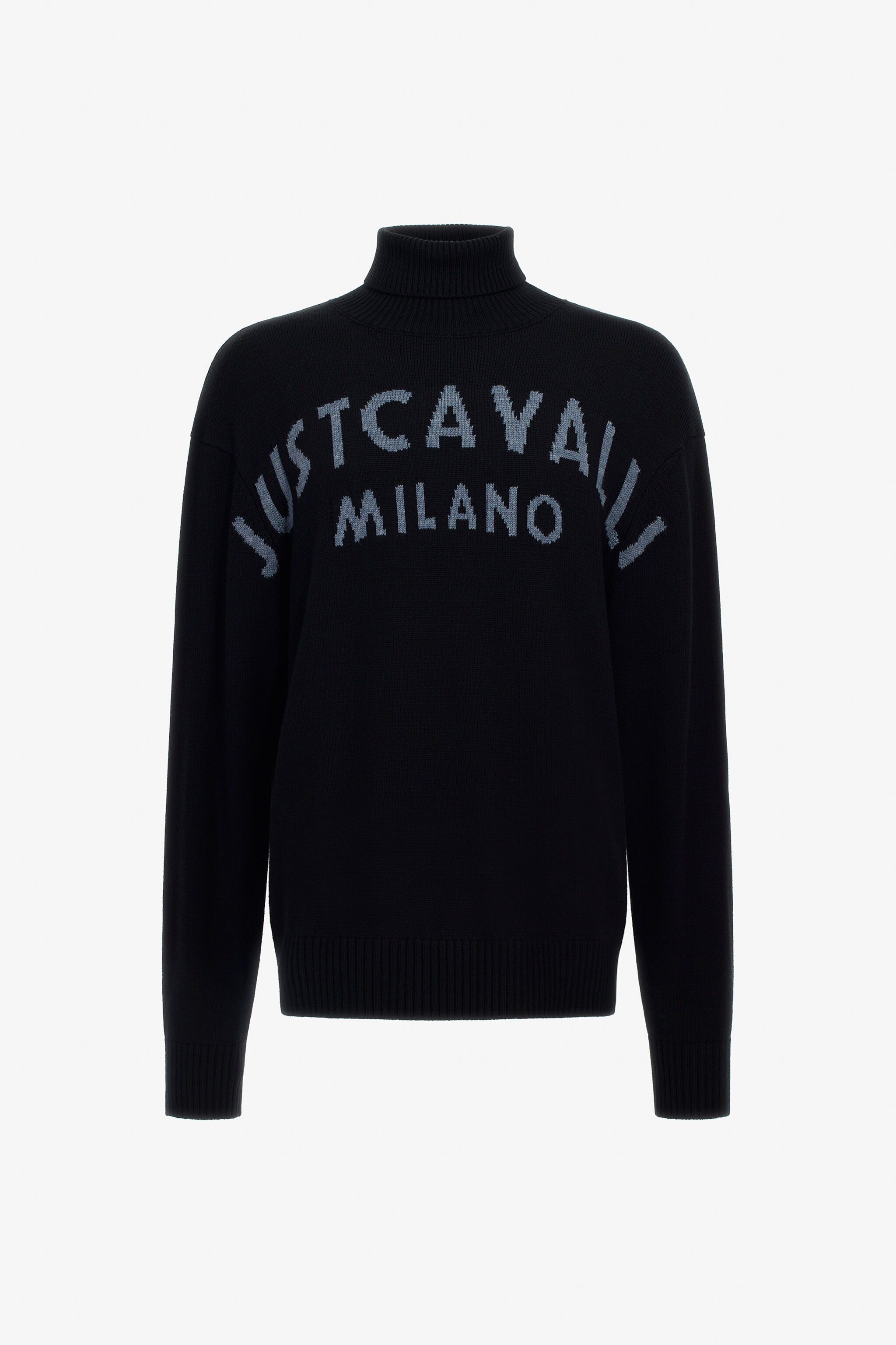 JC Just Cavalli Turtleneck sweater Noir TFM006-TF026