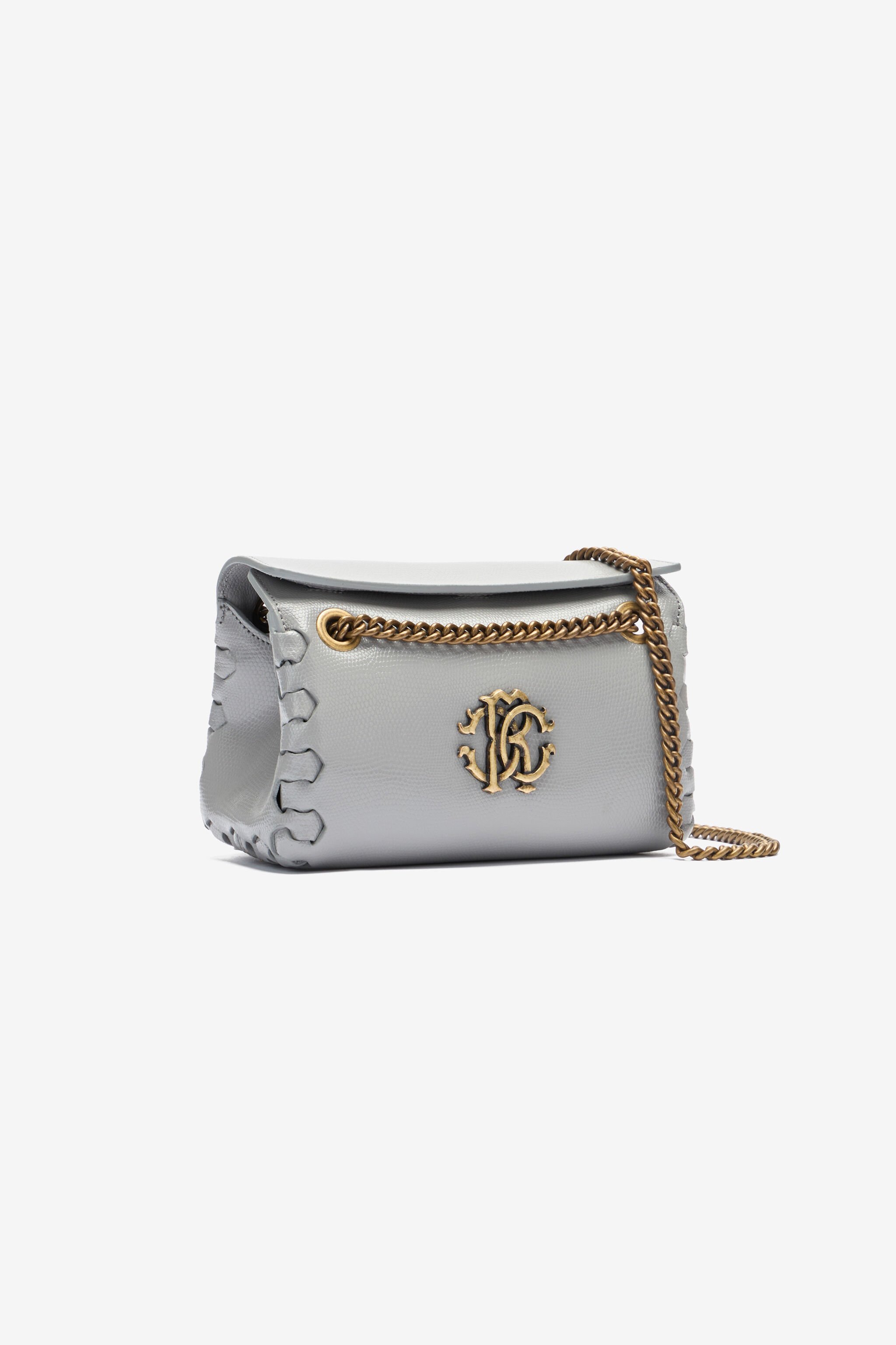 RC Schultertasche mit RC-Logo Grau OOB00B-PZ015