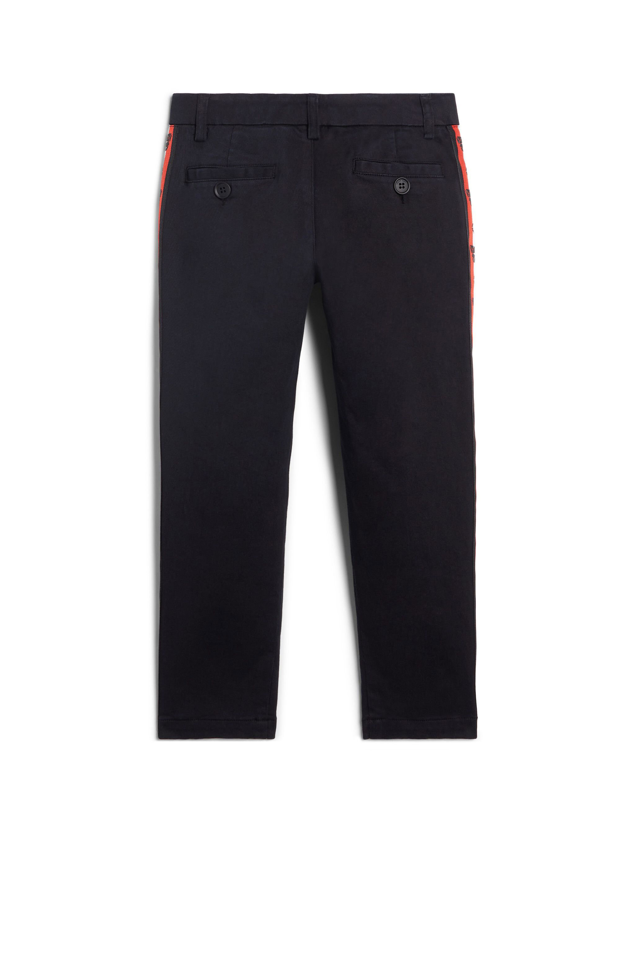 JU Jeans con motivo Panther BLACK IJT262-CE035