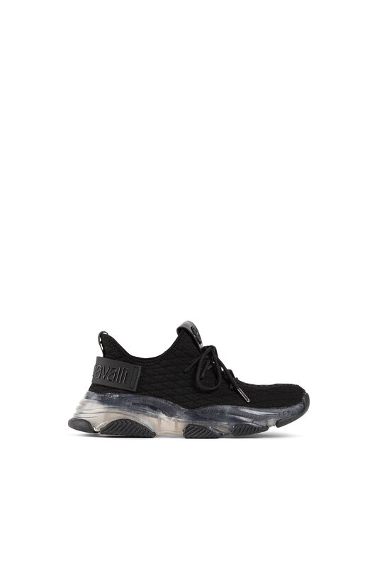 RC RC Monogram Quilted Sneakers RC RC Monogram Quilted Sneakers Black ISS001-FG033