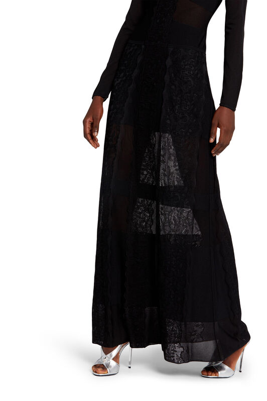 RC Kleid im Layering-Look Schwarz KQM120-MH001