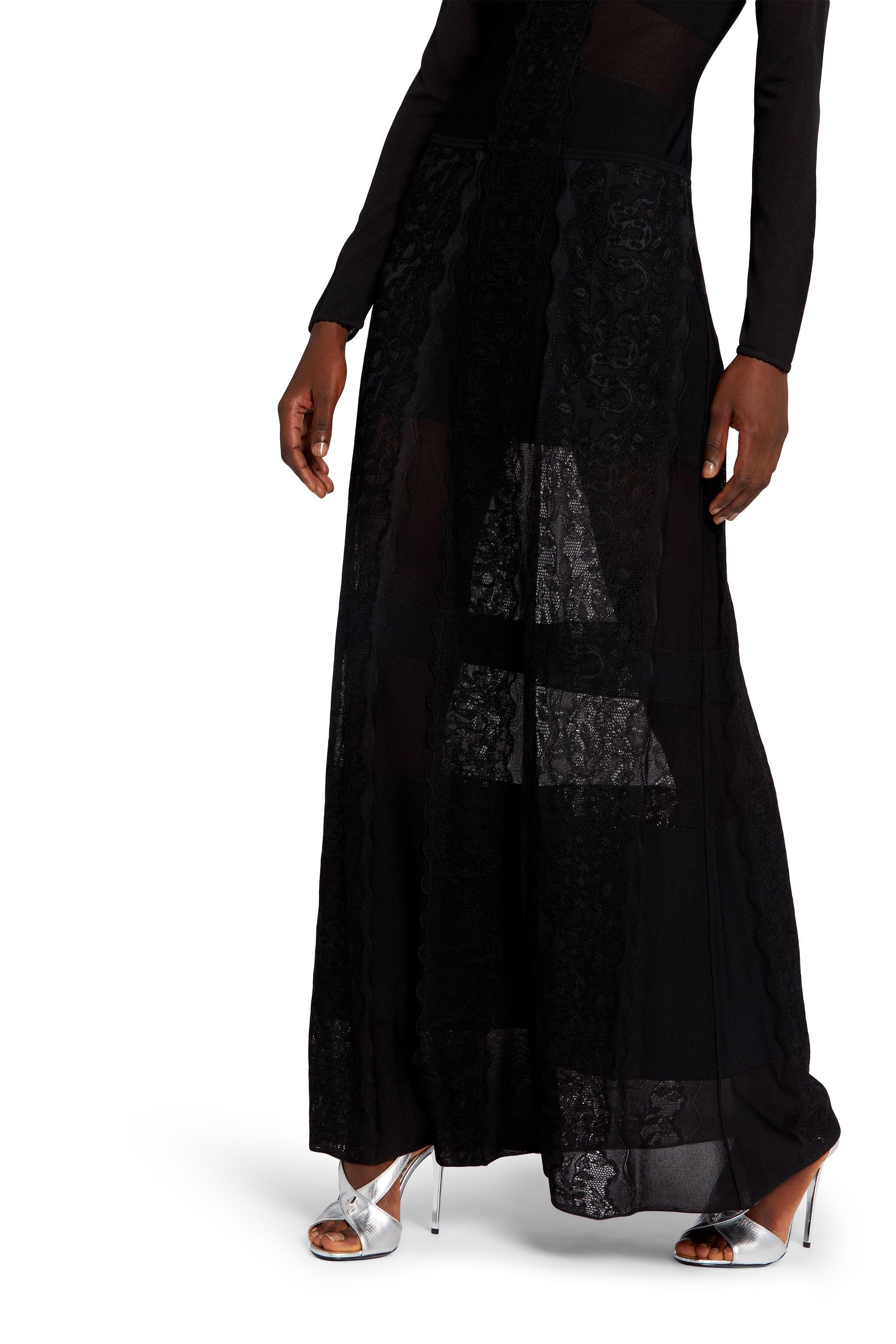 RC Kleid im Layering-Look Schwarz KQM120-MH001